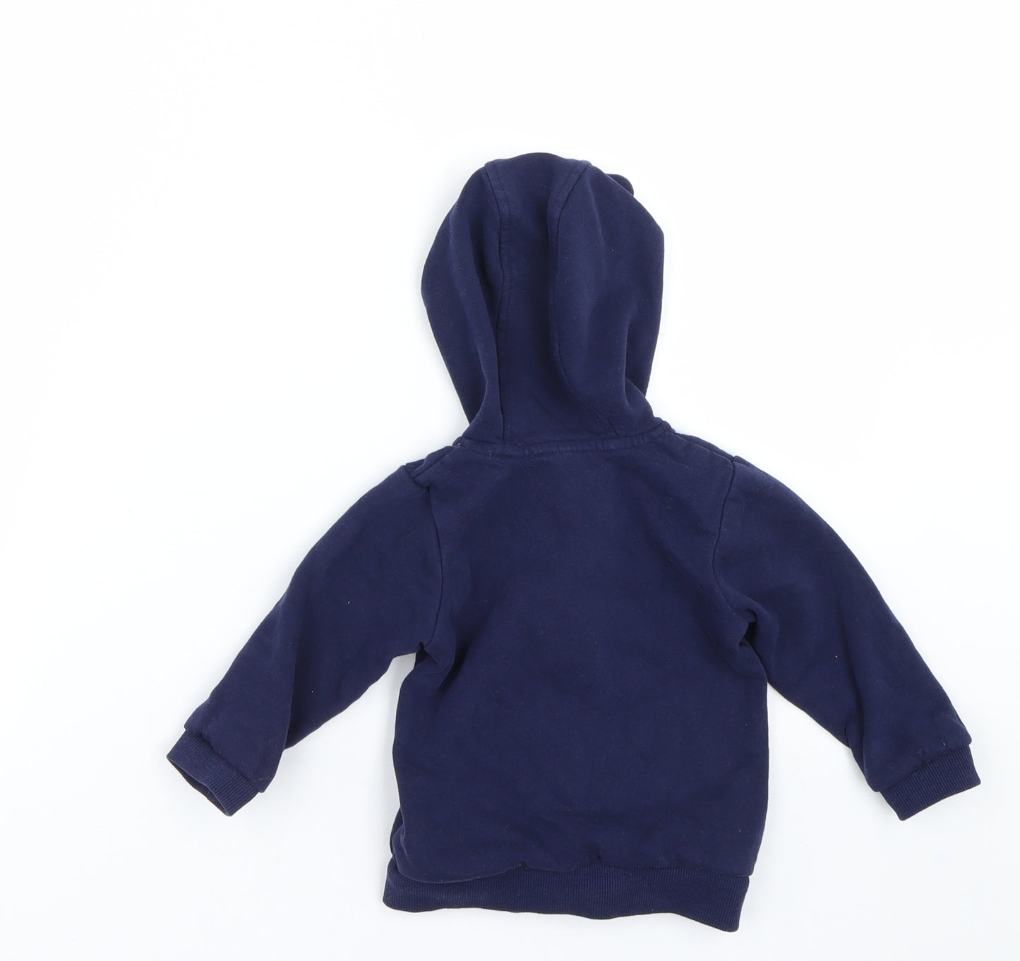 George Girls Blue   Full Zip Jumper Size 9-12 Months