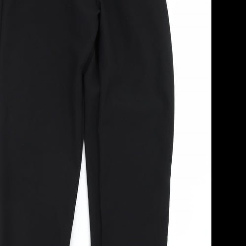 Preworn Womens Black   Trousers  Size 16 L27 in