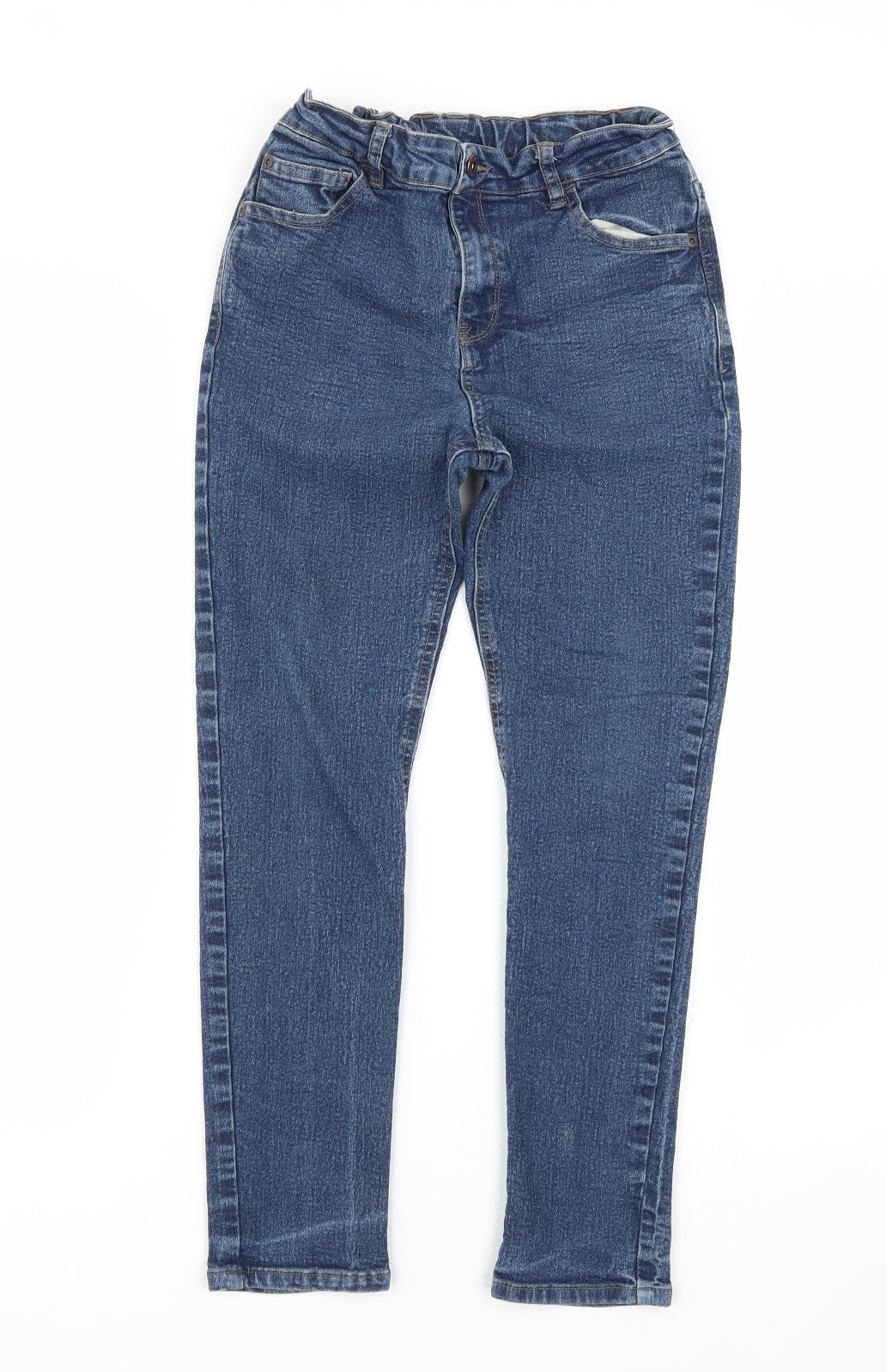F&F Girls Blue  Denim Skinny Jeans Size 12-13 Years
