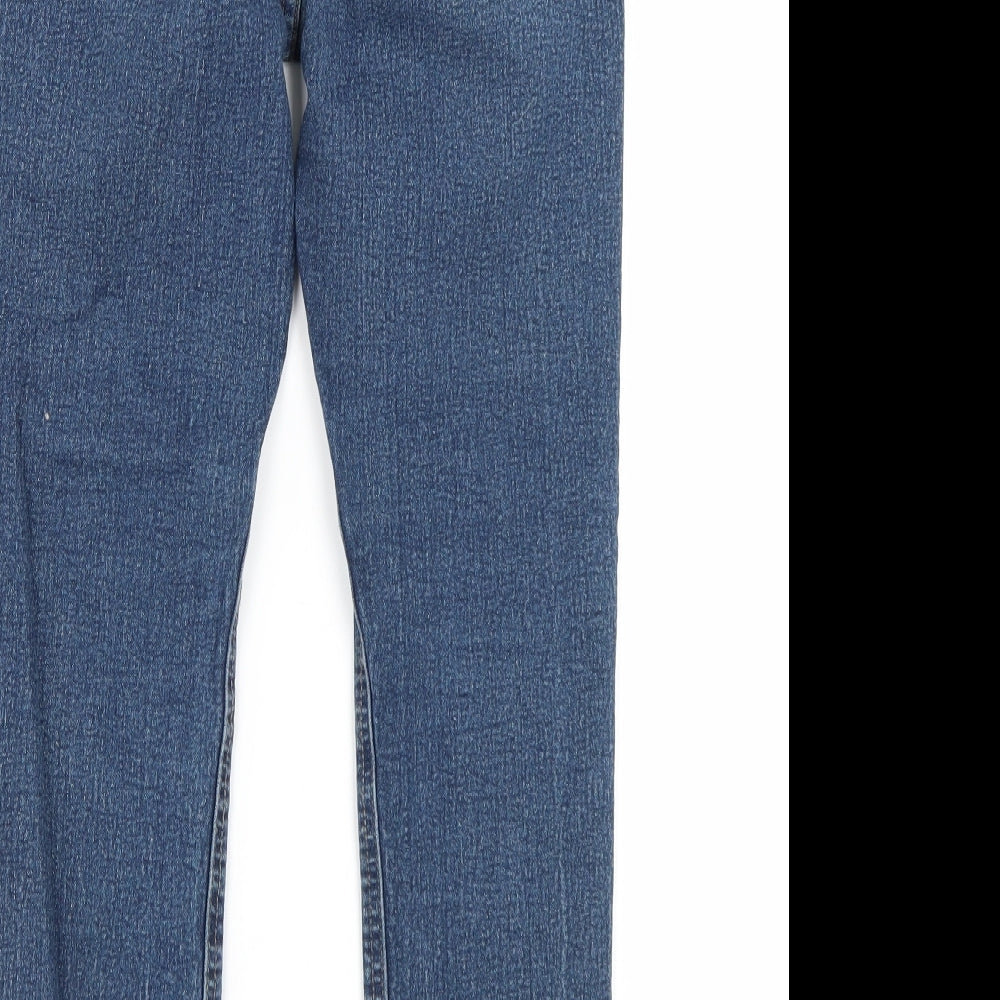 F&F Girls Blue  Denim Skinny Jeans Size 12-13 Years