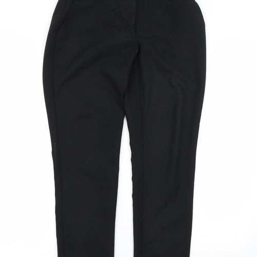 Preworn Womens Black   Trousers  Size 8 L25 in