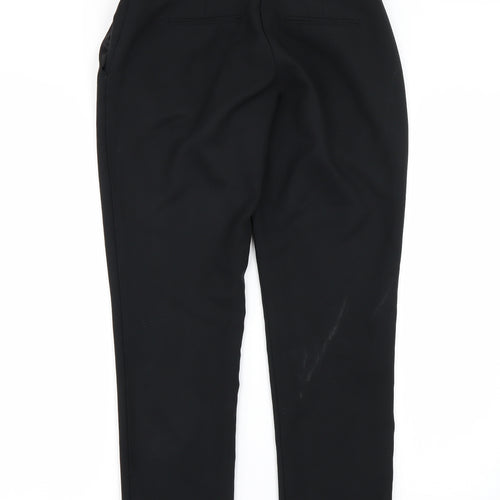 Preworn Womens Black   Trousers  Size 8 L25 in