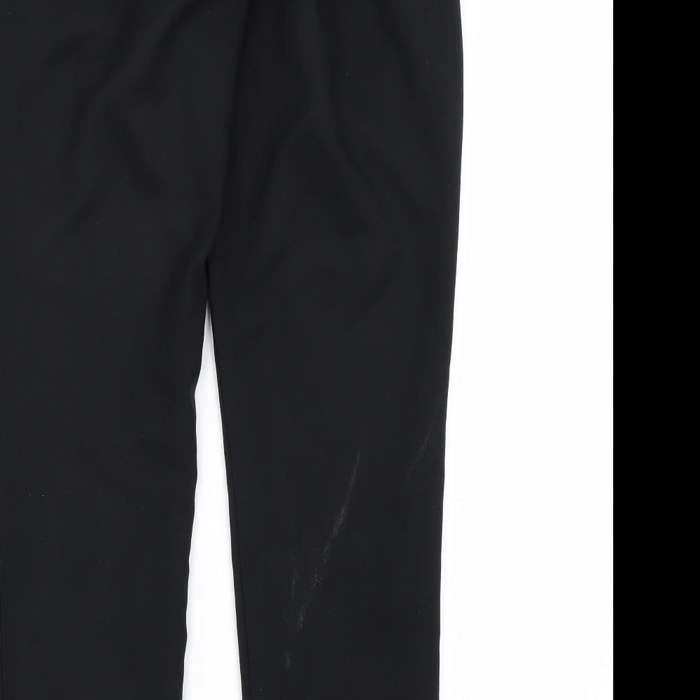 Preworn Womens Black   Trousers  Size 8 L25 in