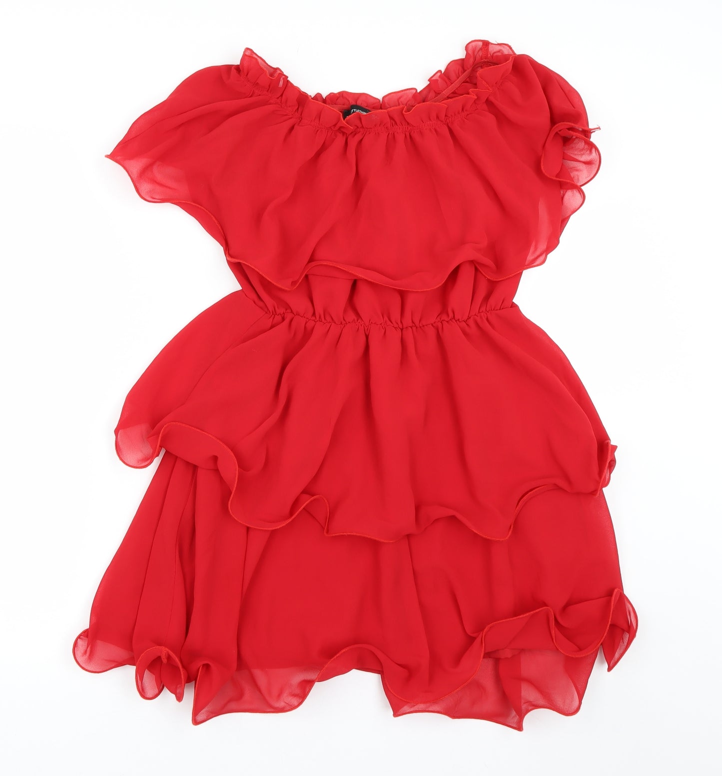 PRETTYLITTLETHING Womens Red   A-Line  Size 10