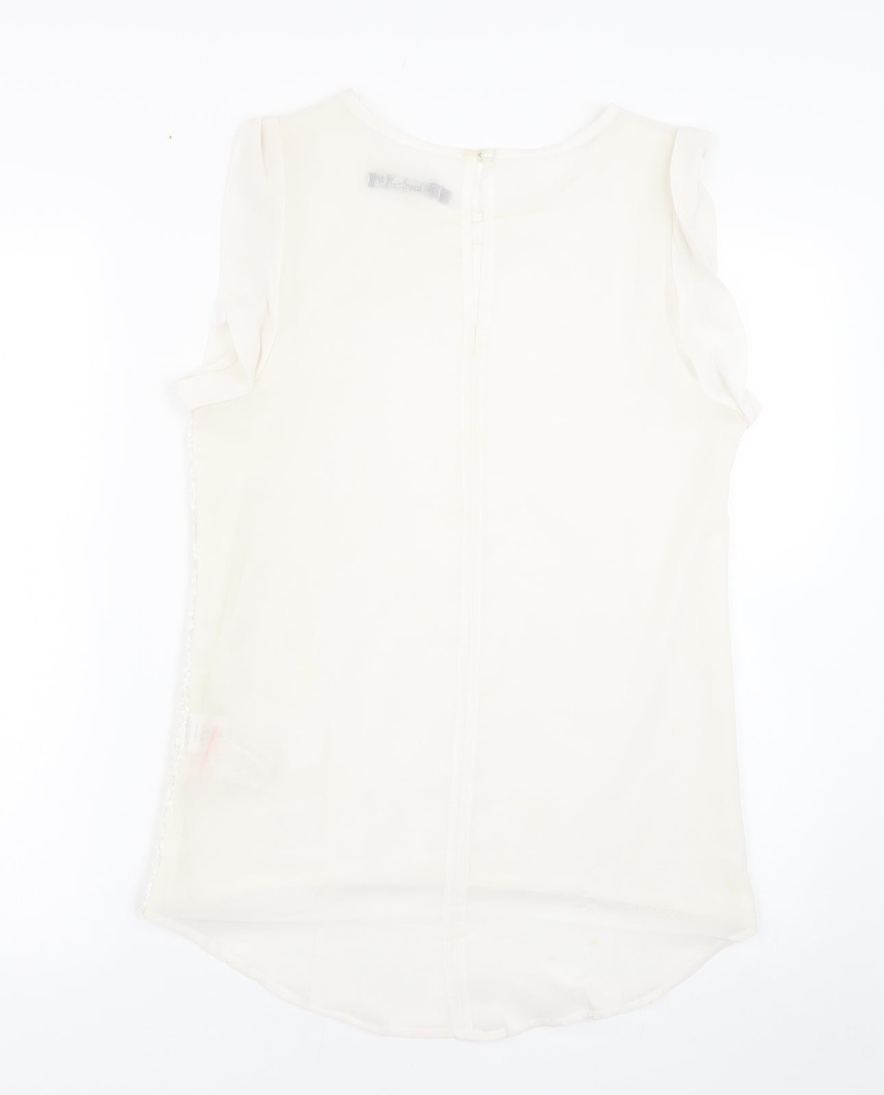 esoterica Womens White   Basic Tank Size 16