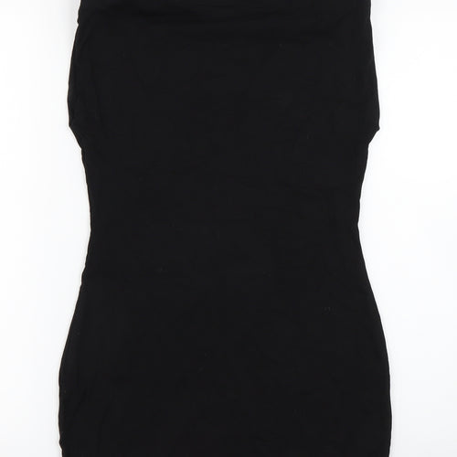 Shien Womens Black   Tank Dress  Size S  - shoulder pads
