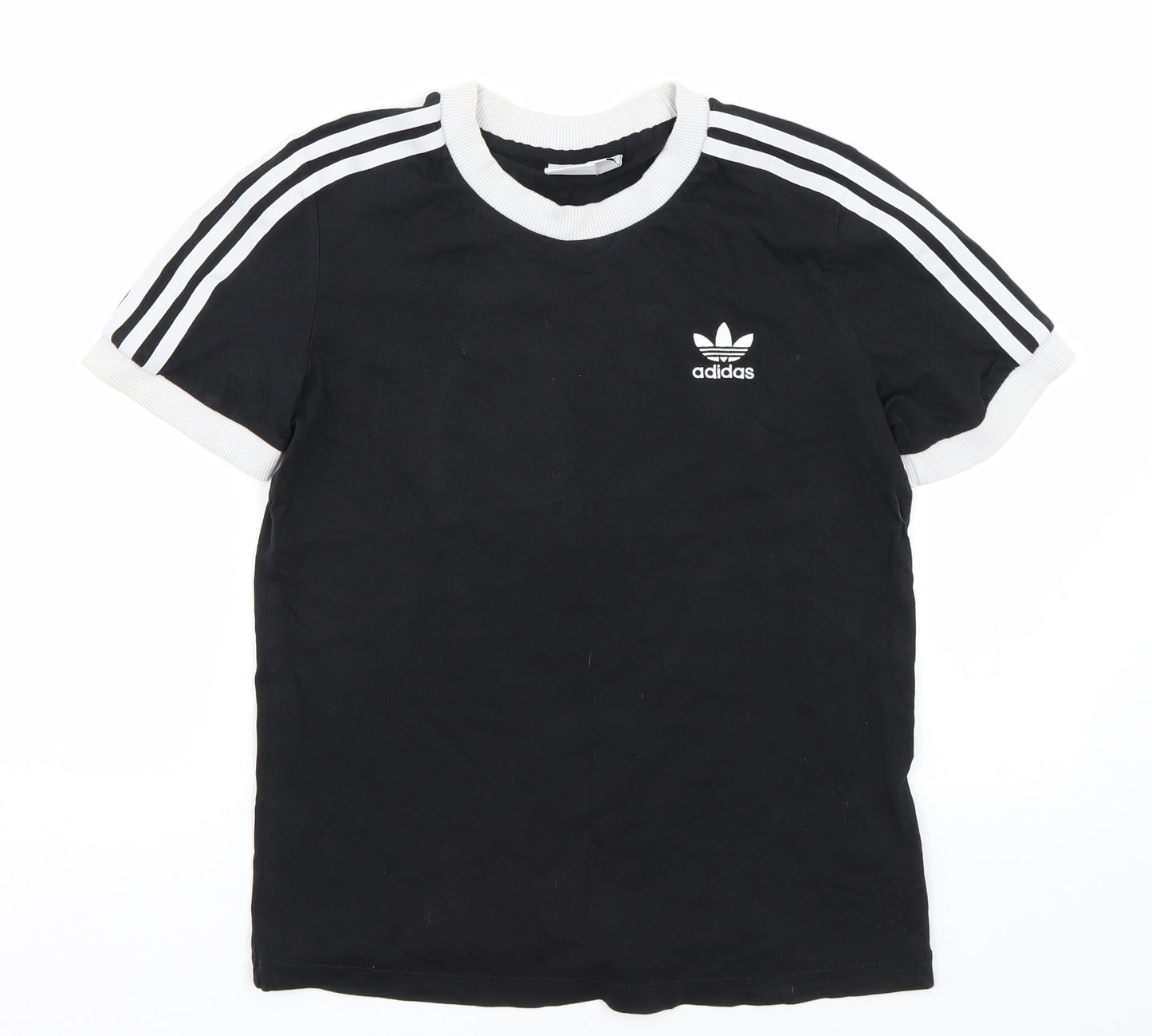 adidas Womens Black   Basic T-Shirt Size 8