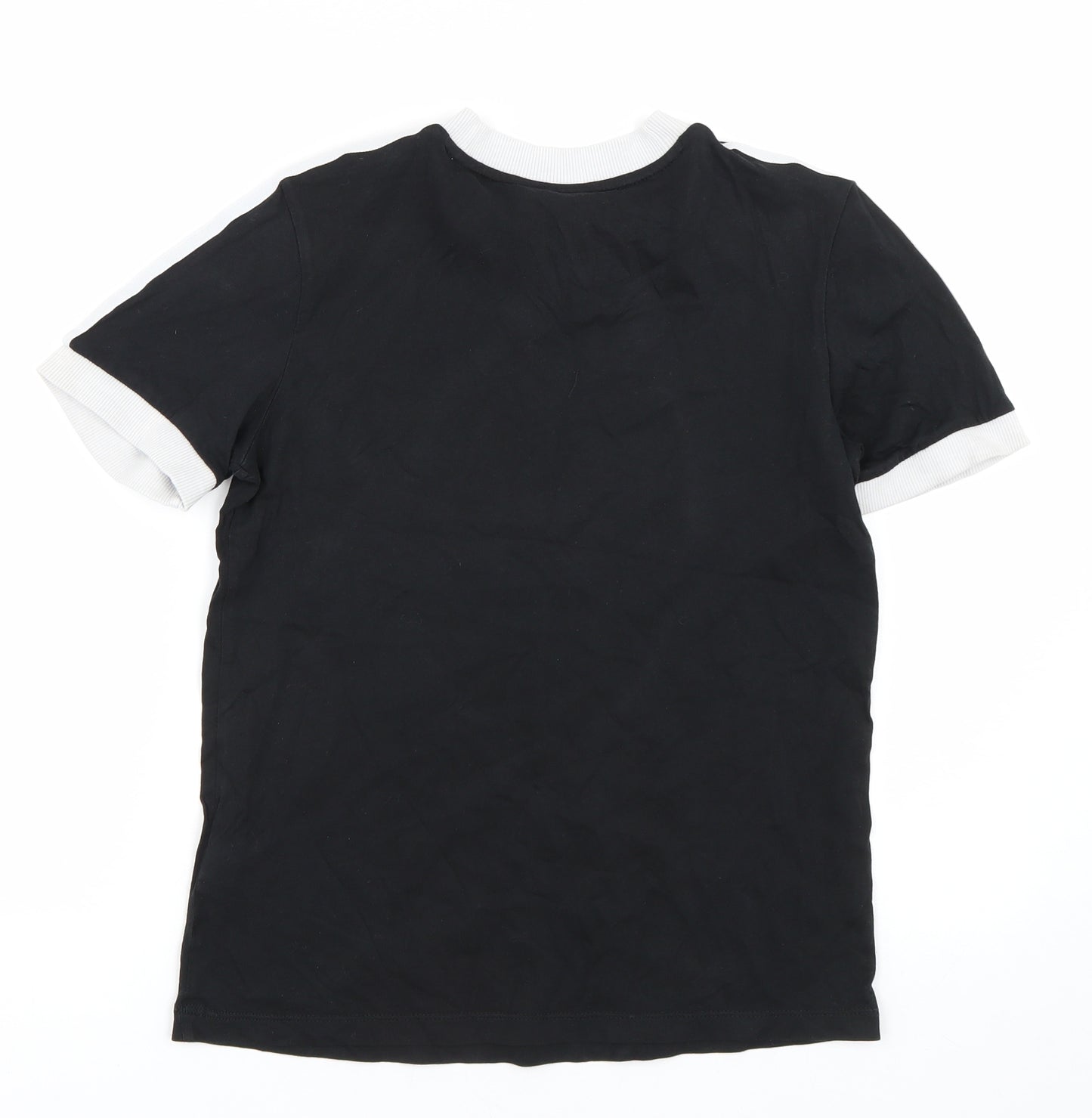 adidas Womens Black   Basic T-Shirt Size 8
