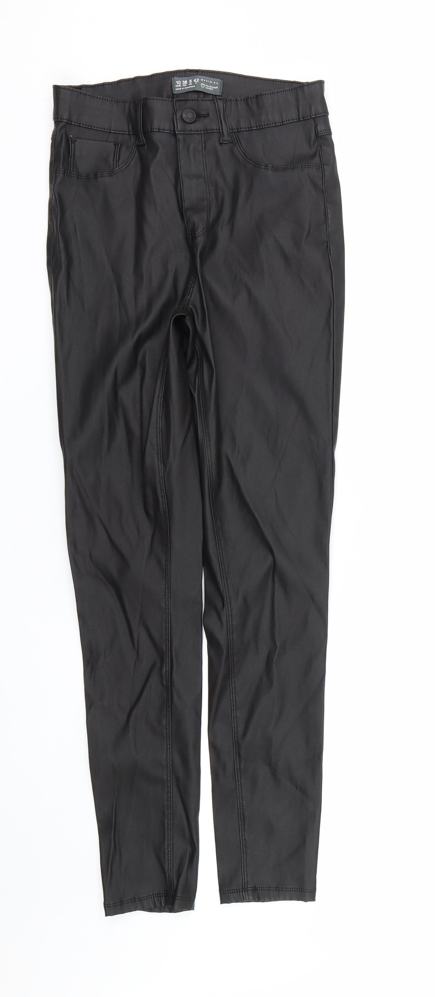 Primark Womens Black   Jegging Jeans Size 10 L28 in