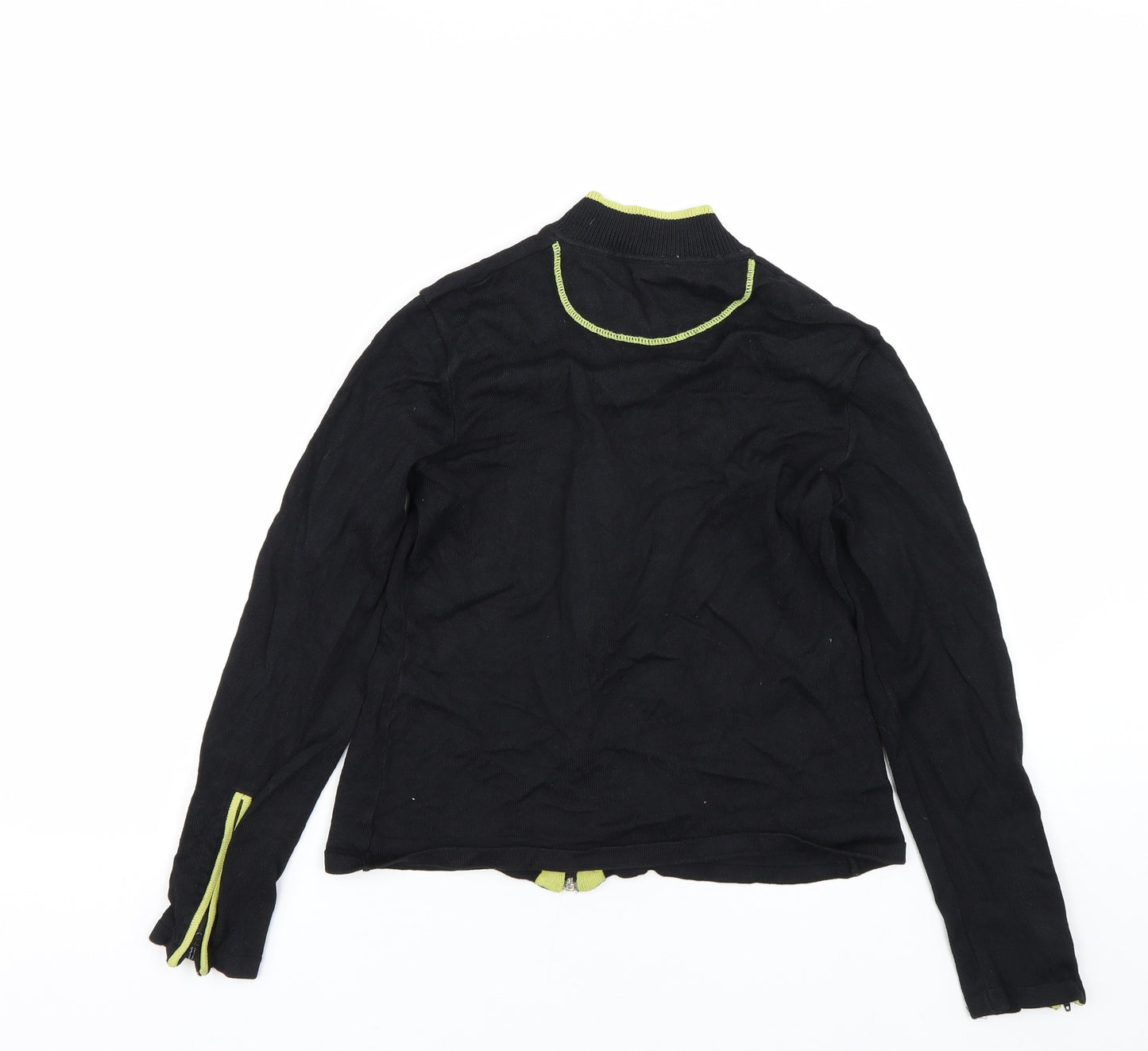 Tess Womens Black   Full Zip Sweatshirt Size M