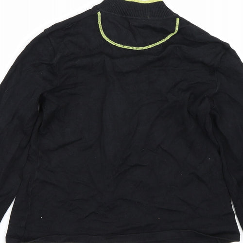 Tess Womens Black   Full Zip Sweatshirt Size M