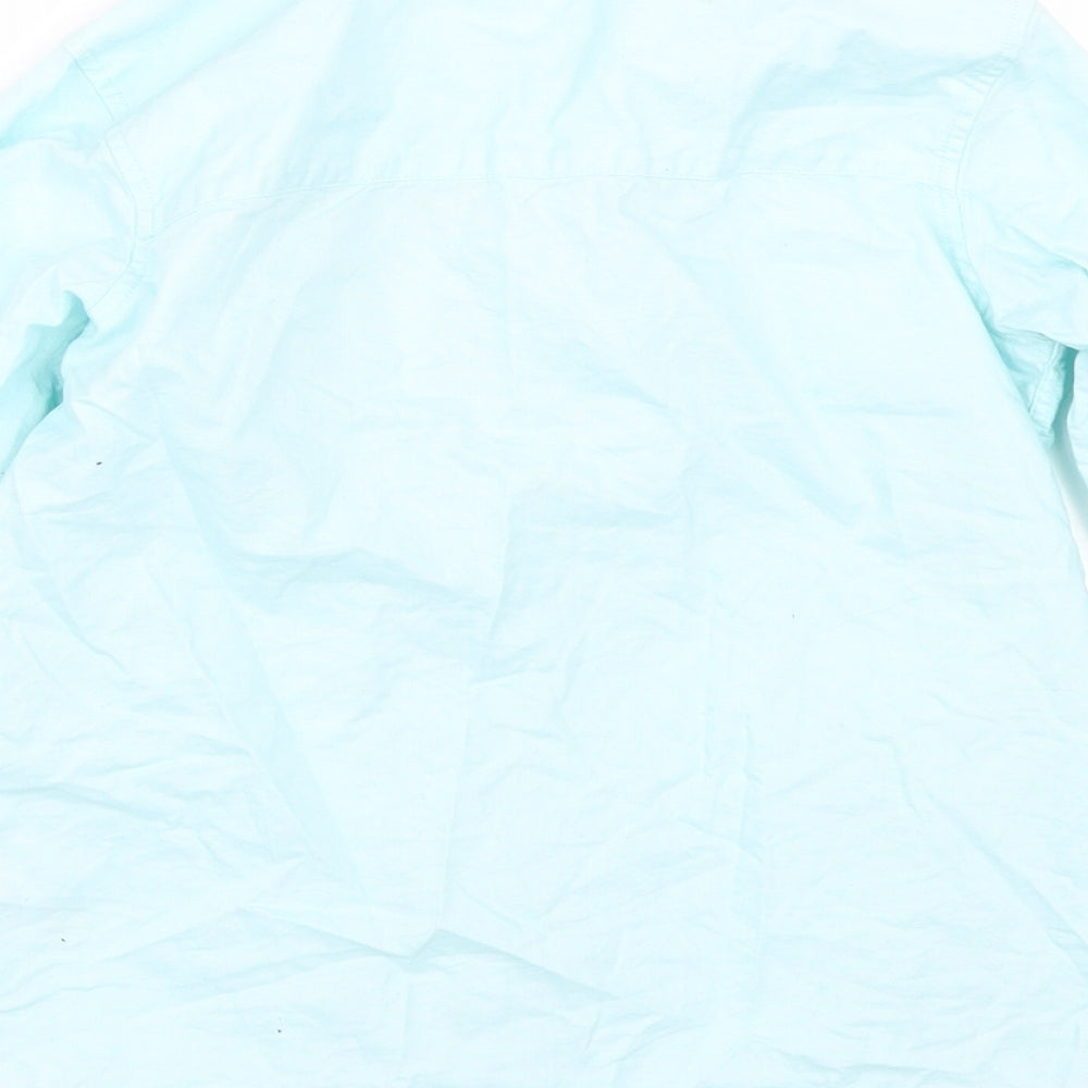 Matalan Boys Blue   Basic Button-Up Size 9 Years