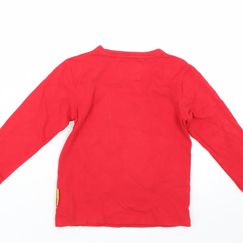 THE GRUFFALO Boys Red   Basic T-Shirt Size 3-4 Years  - The Gruffalo