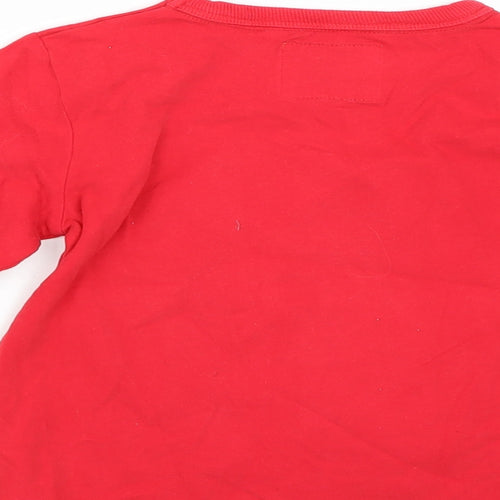 THE GRUFFALO Boys Red   Basic T-Shirt Size 3-4 Years  - The Gruffalo