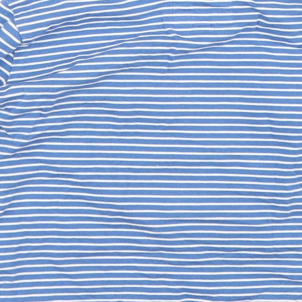 Junior J Boys Blue Striped  Basic T-Shirt Size 36 Months  - Dog
