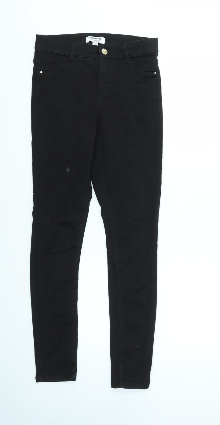 Dorothy Perkins Womens Black   Trousers  Size 10 L31 in