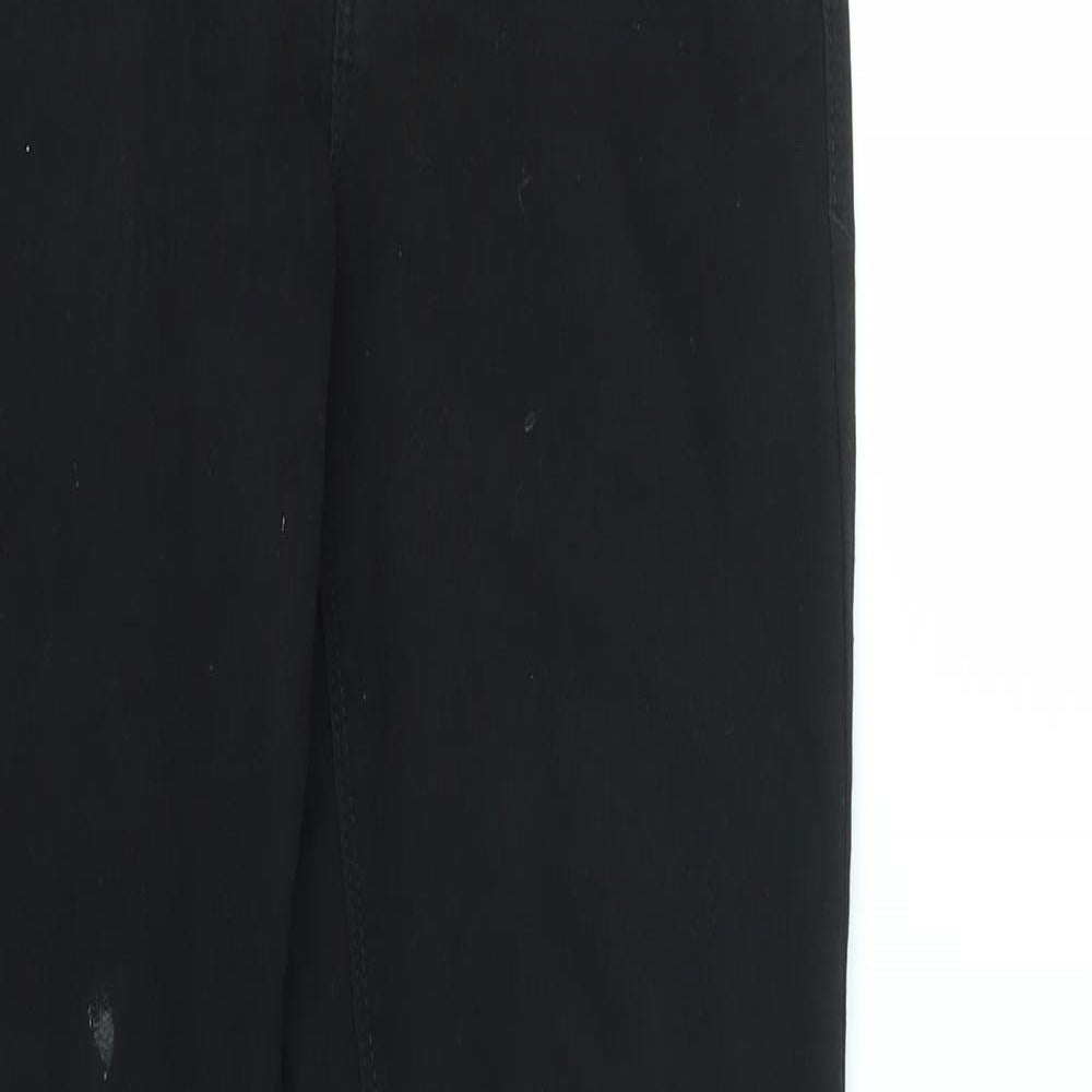 Dorothy Perkins Womens Black   Trousers  Size 10 L31 in