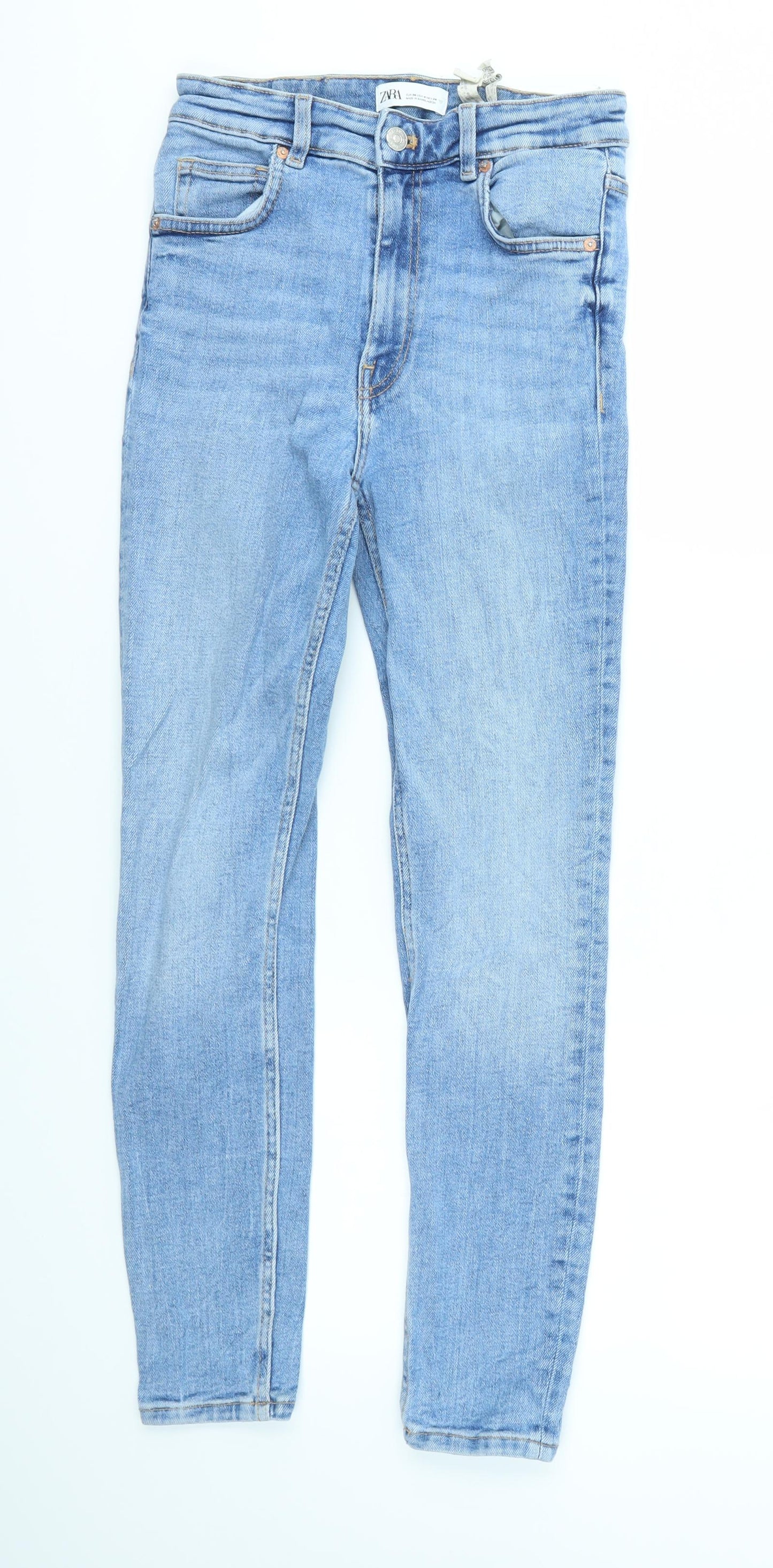 Zara Womens Blue   Skinny Jeans Size 26 L29 in