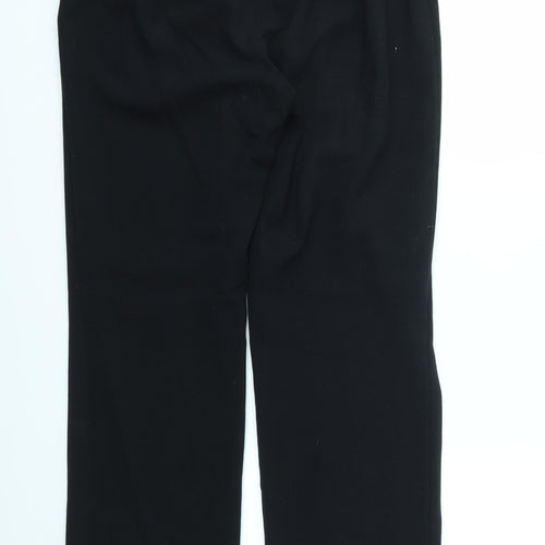 Preworn Womens Black   Trousers  Size 32 L29 in