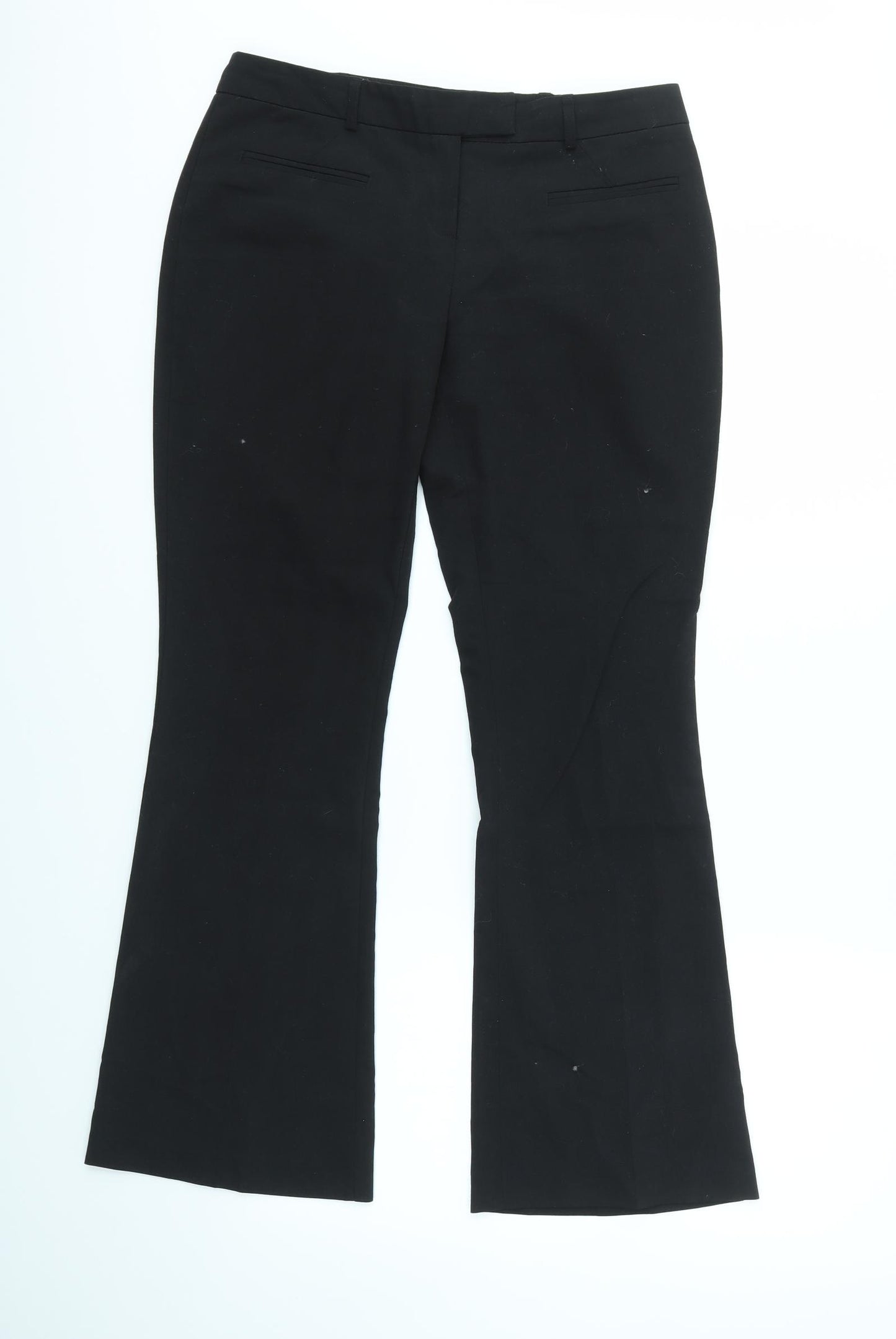 TOPSHOP  Womens Black   Trousers  Size 10 L30 in