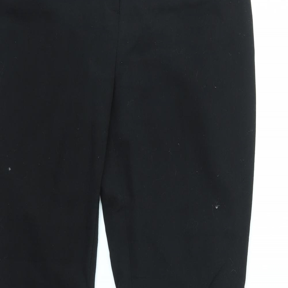 TOPSHOP  Womens Black   Trousers  Size 10 L30 in