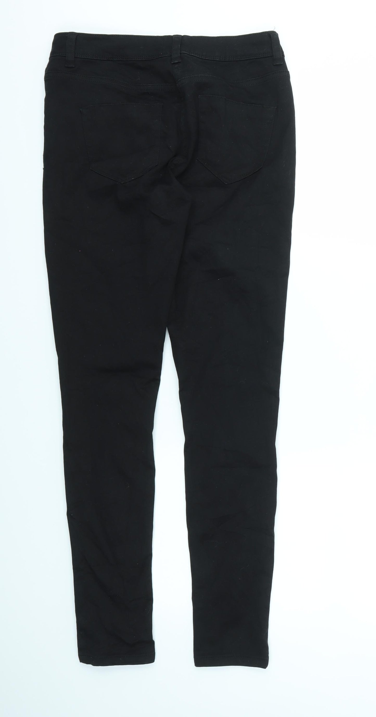 Red Hearing Womens Black   Straight Jeans Size 10 L29 in