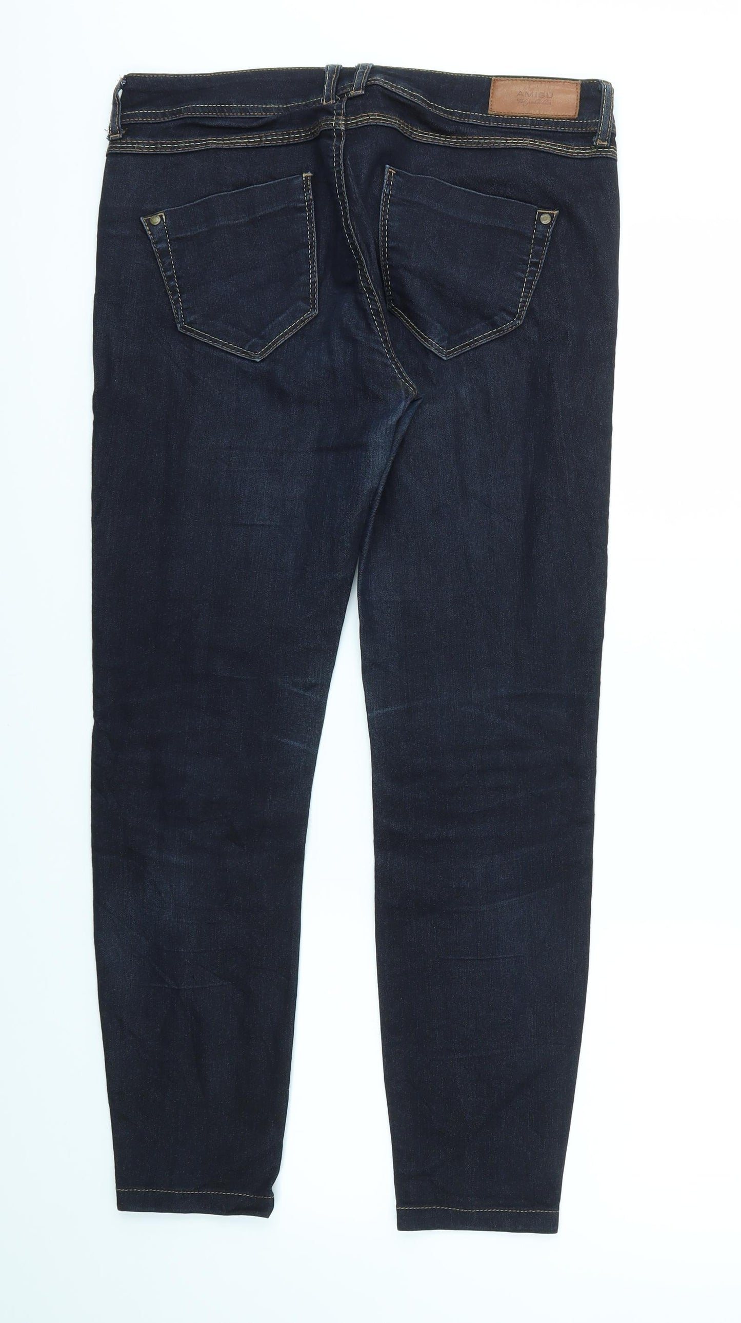 Preworn Womens Blue   Straight Jeans Size 31 L28 in