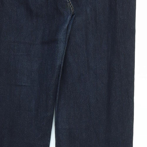 Preworn Womens Blue   Straight Jeans Size 31 L28 in