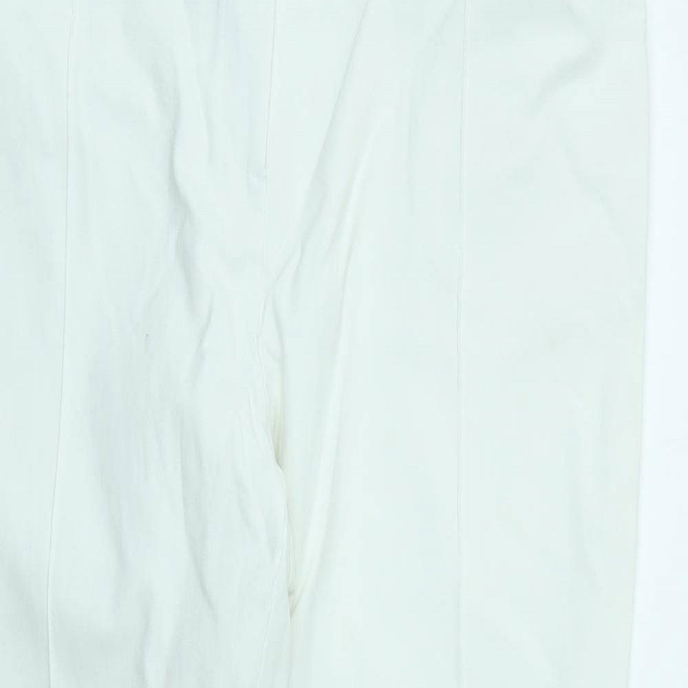 George Womens White   Trousers  Size 14 L22 in