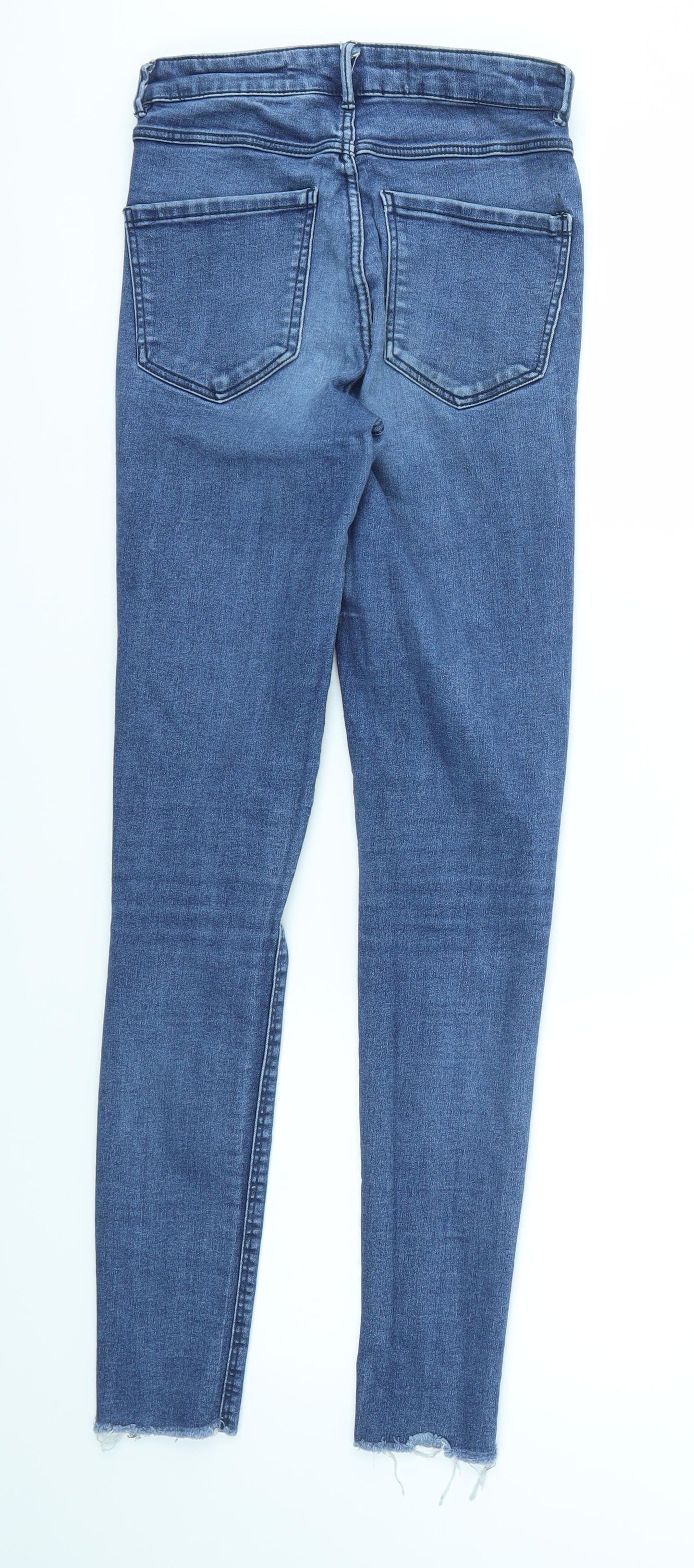 Preworn Womens Blue   Skinny Jeans Size 26 in L28 in