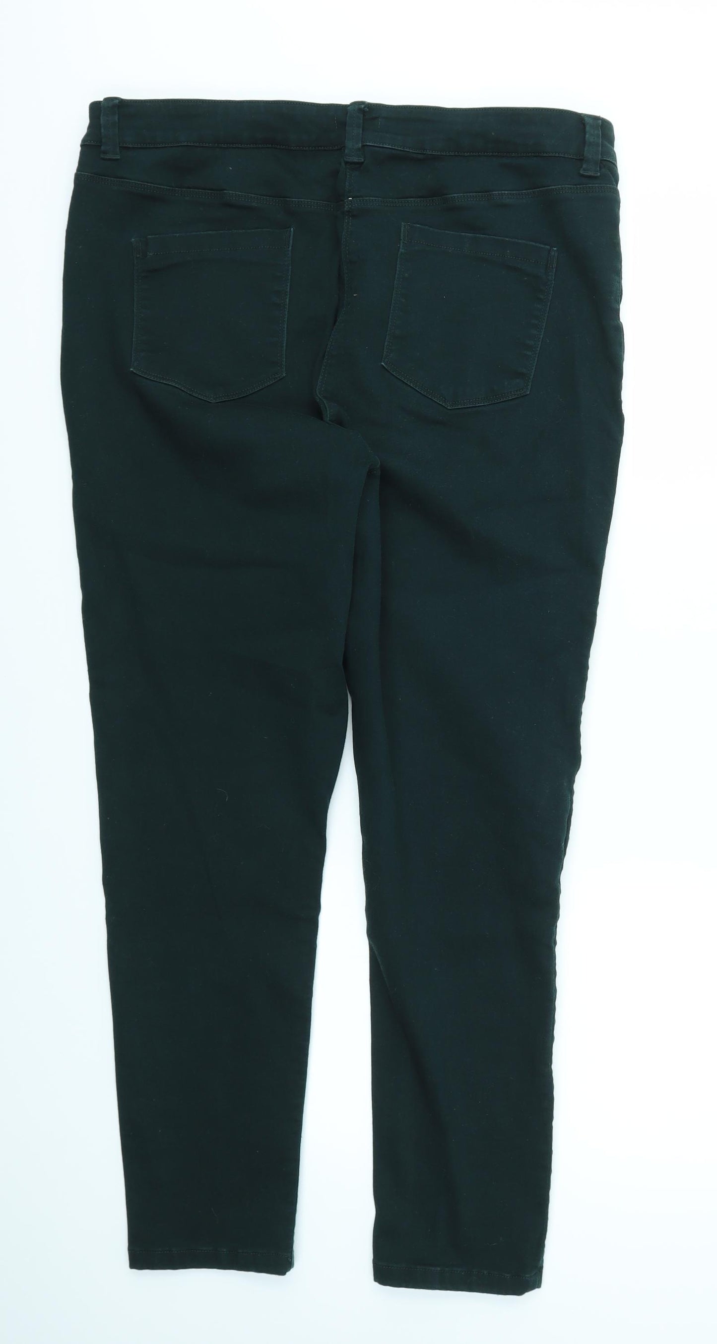 M&Co Womens Green   Straight Jeans Size 20 L29 in