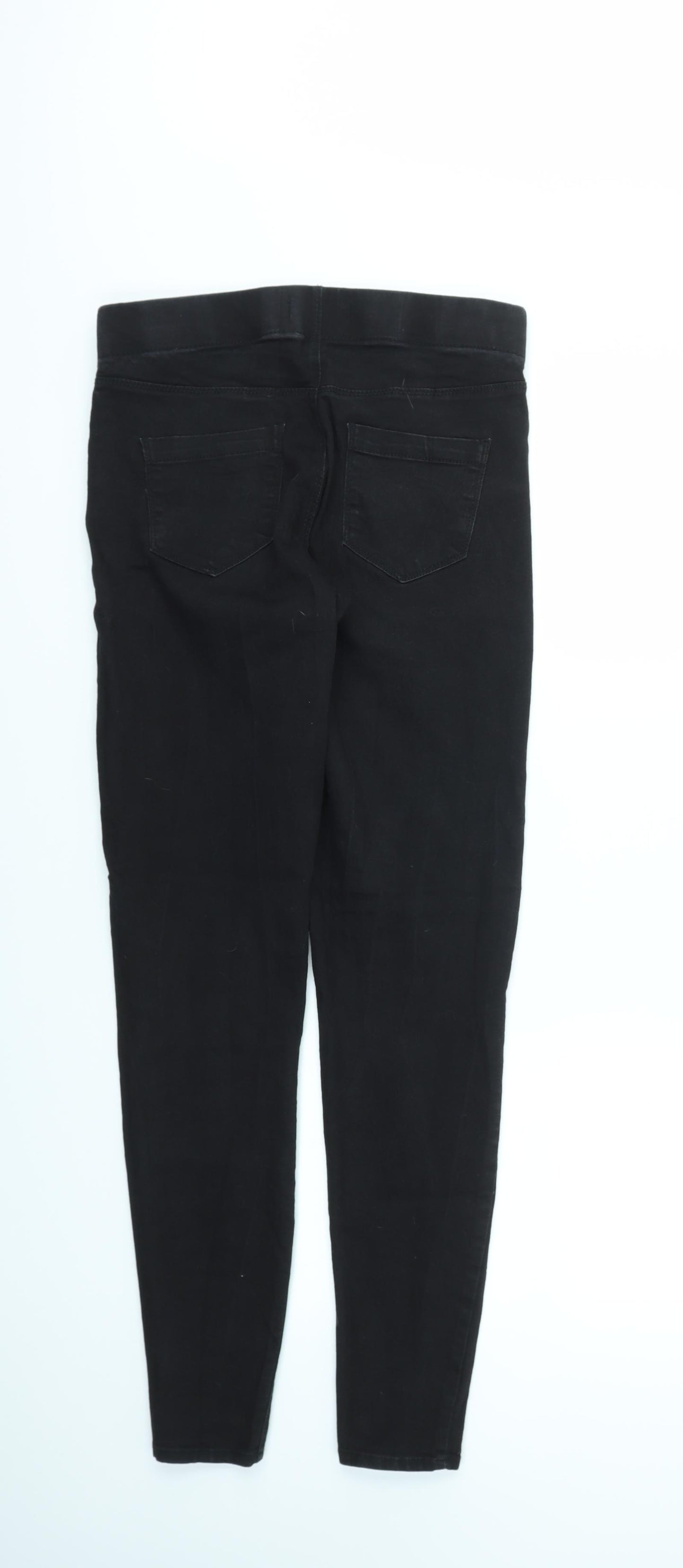 Papaya Womens Black   Skinny Jeans Size 10 L32 in - stretch waistband