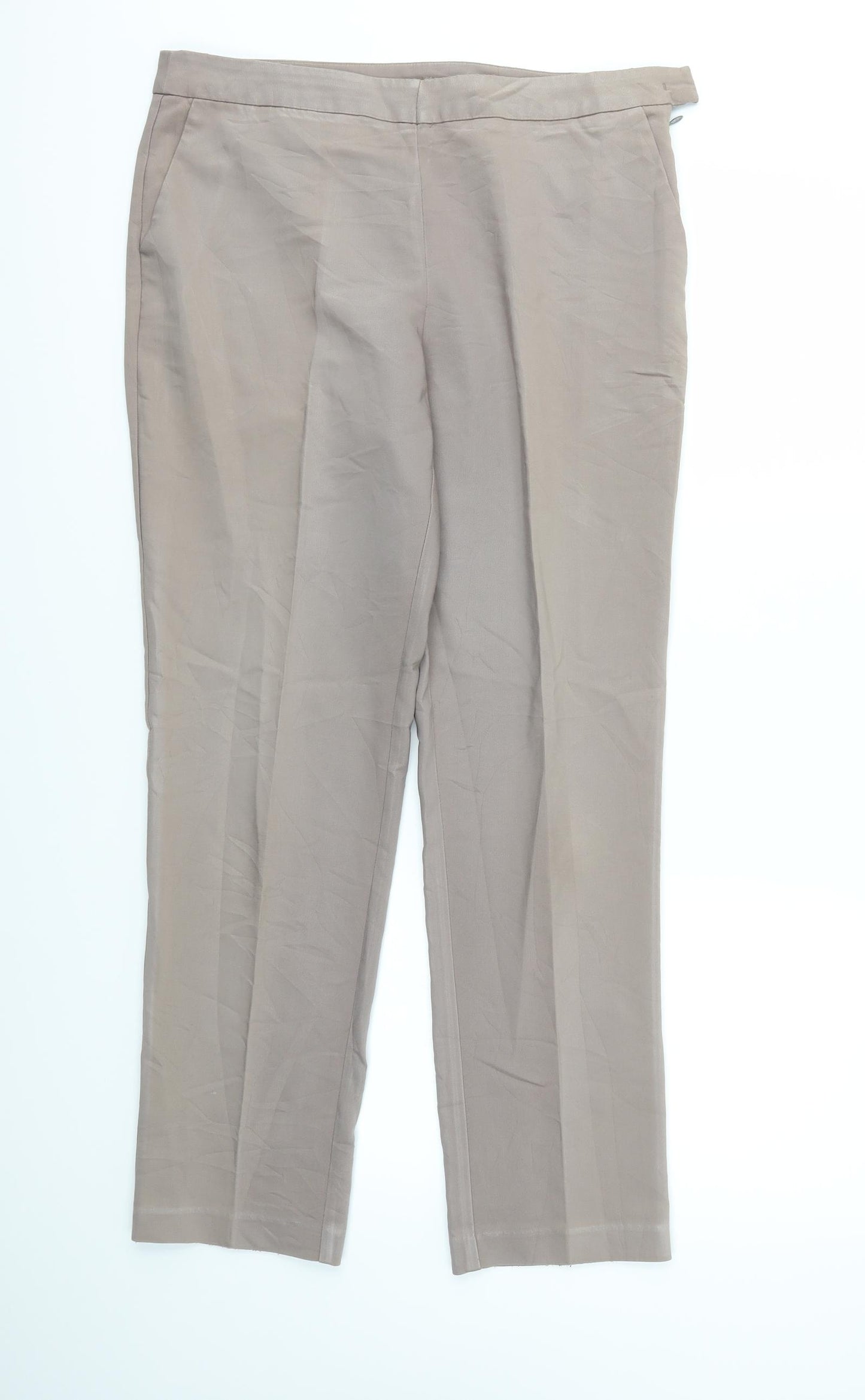 Preworn Womens Beige   Trousers  Size 36 L30 in