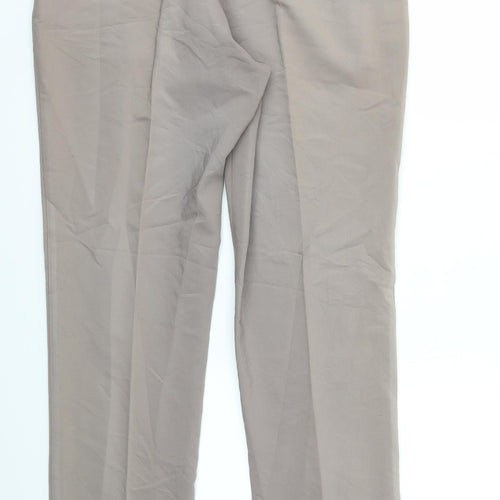 Preworn Womens Beige   Trousers  Size 36 L30 in