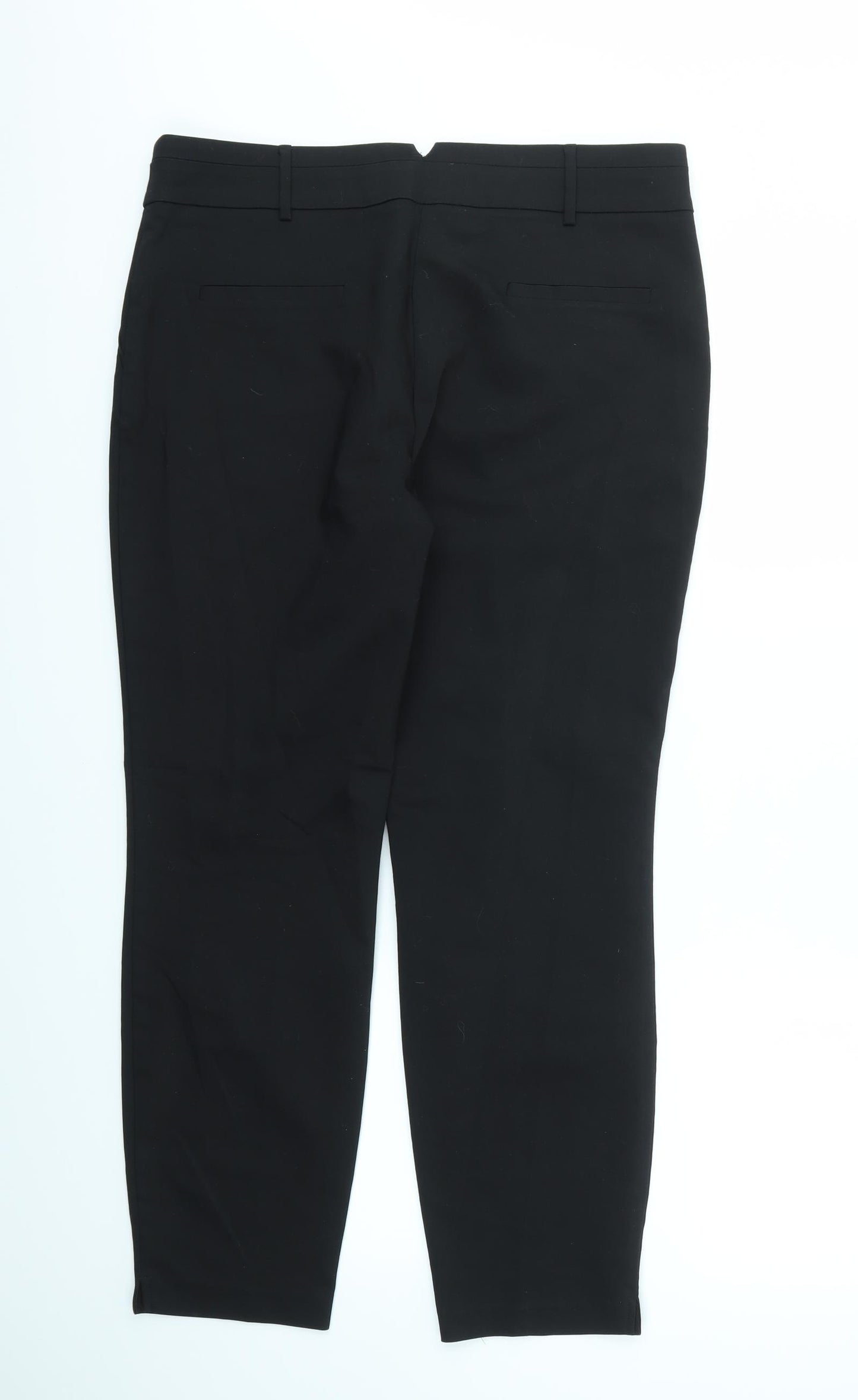 Papaya Womens Black   Trousers  Size 16 L27 in