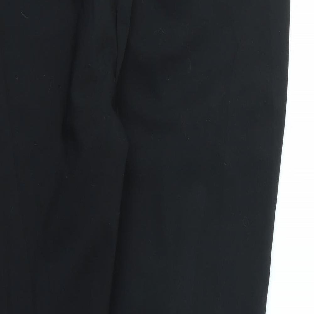 Papaya Womens Black   Trousers  Size 16 L27 in