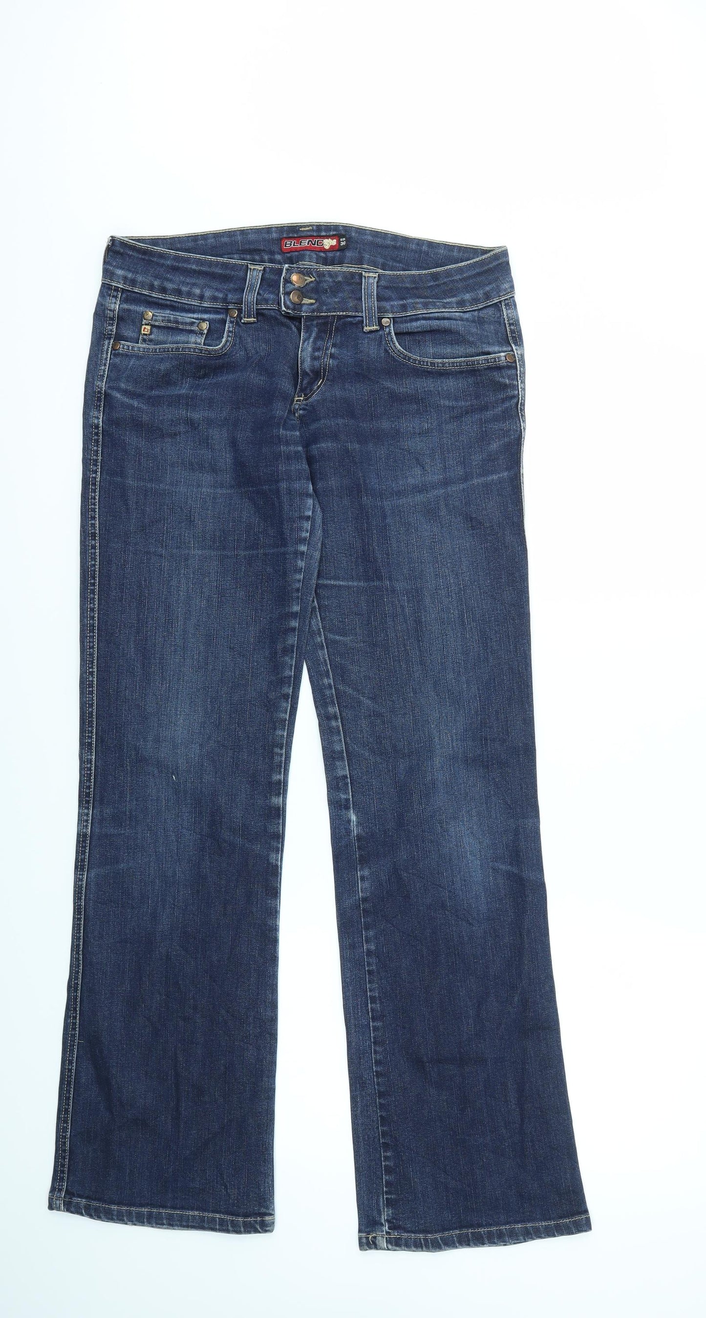 Blend Womens Blue   Straight Jeans Size 30 in L34 in