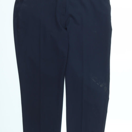 Dorothy Perkins Womens Blue   Trousers  Size 14 L26 in