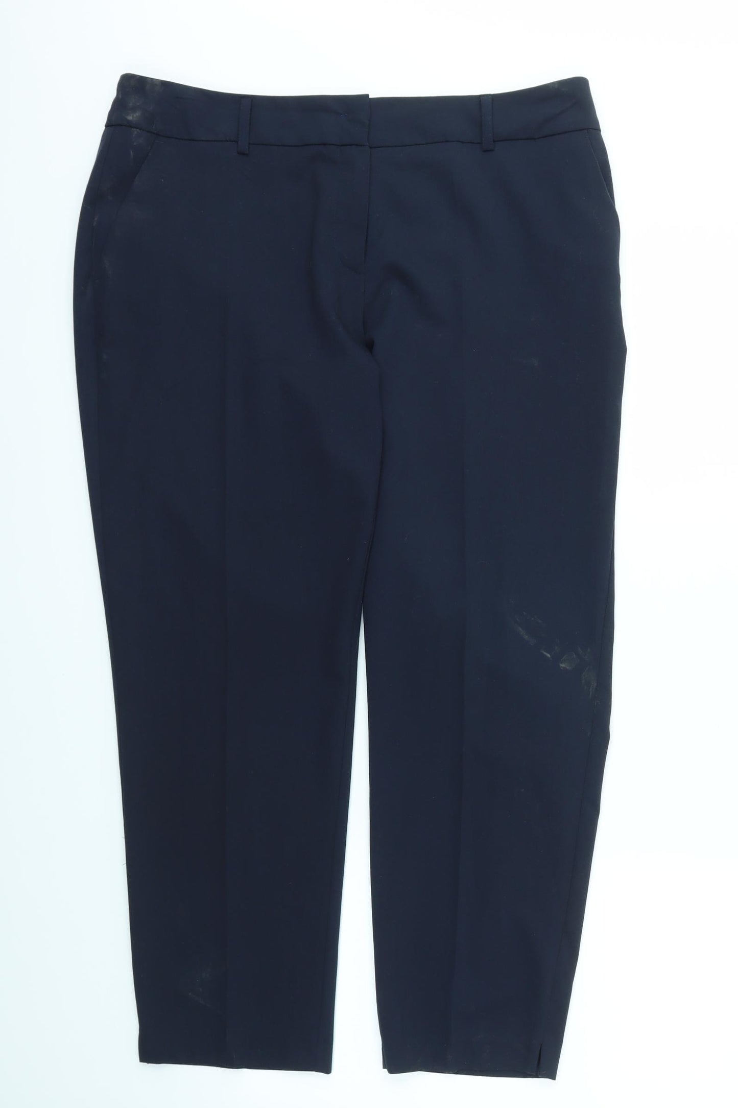 Dorothy Perkins Womens Blue   Trousers  Size 14 L26 in