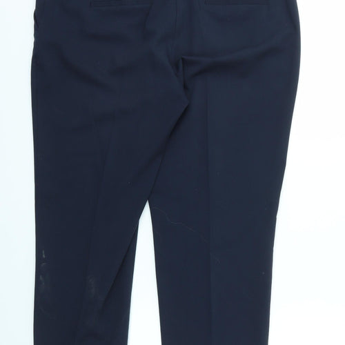 Dorothy Perkins Womens Blue   Trousers  Size 14 L26 in