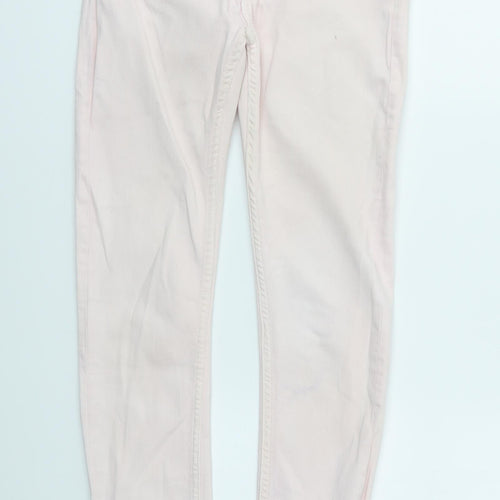 Zara Womens Pink   Skinny Jeans Size 28 in L27 in