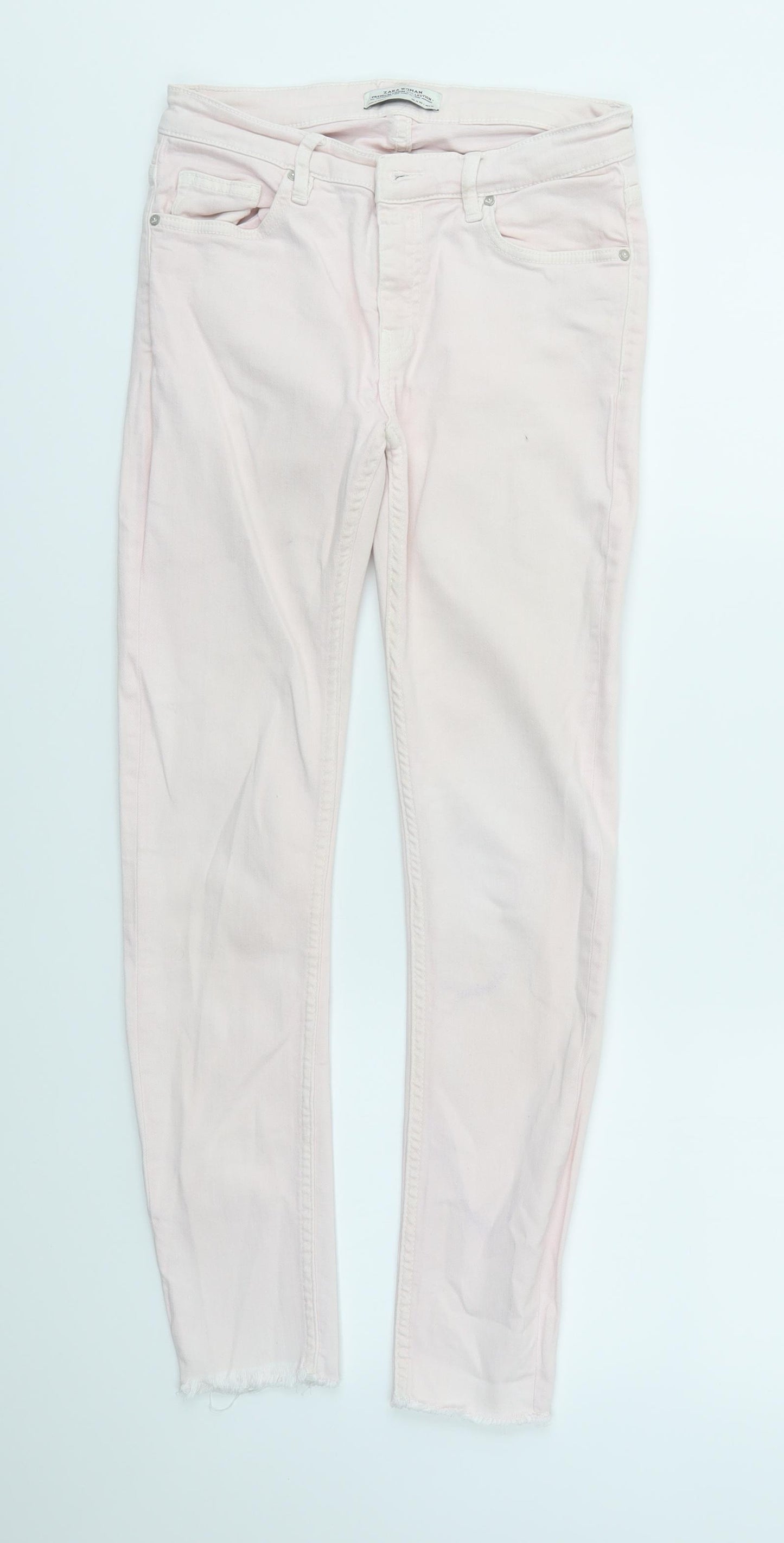Zara Womens Pink   Skinny Jeans Size 28 in L27 in