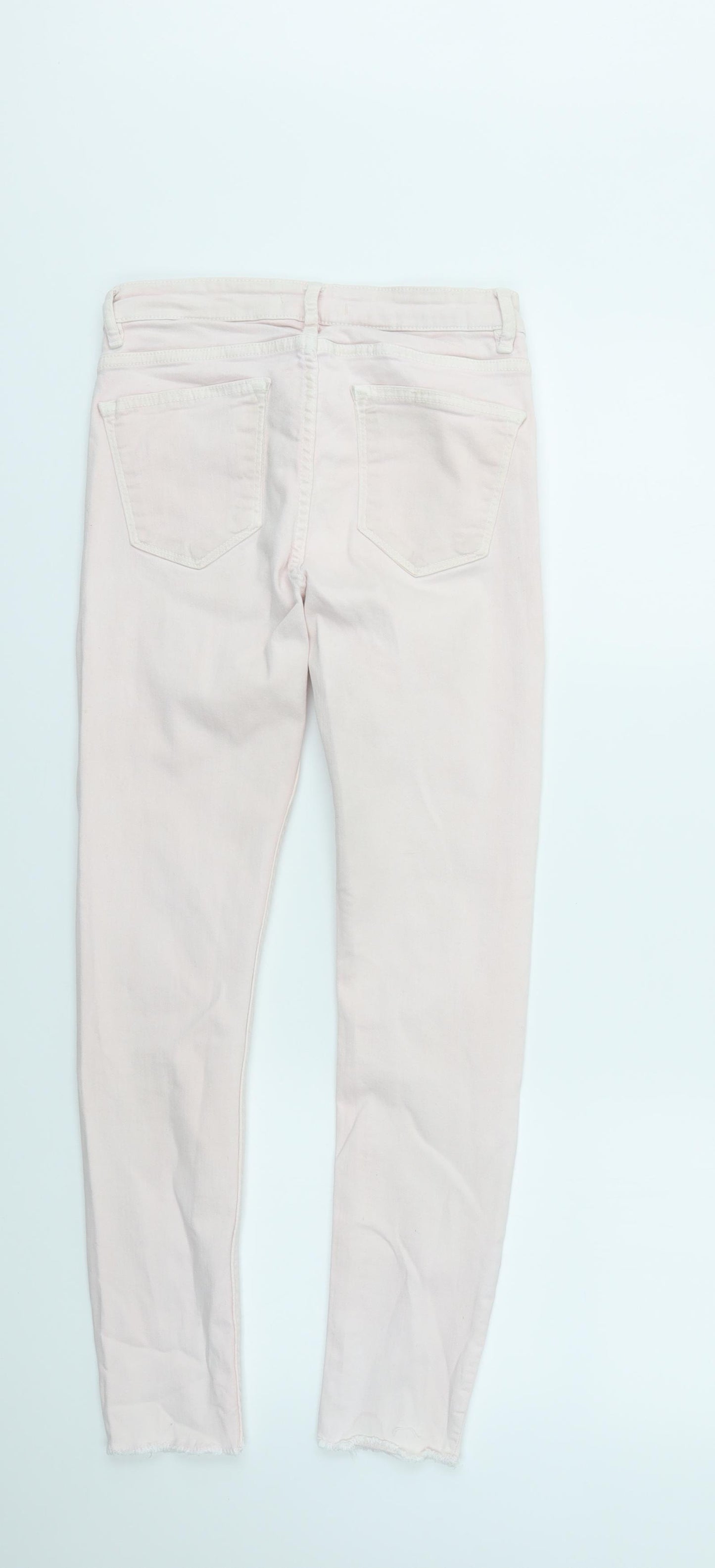 Zara Womens Pink   Skinny Jeans Size 28 in L27 in