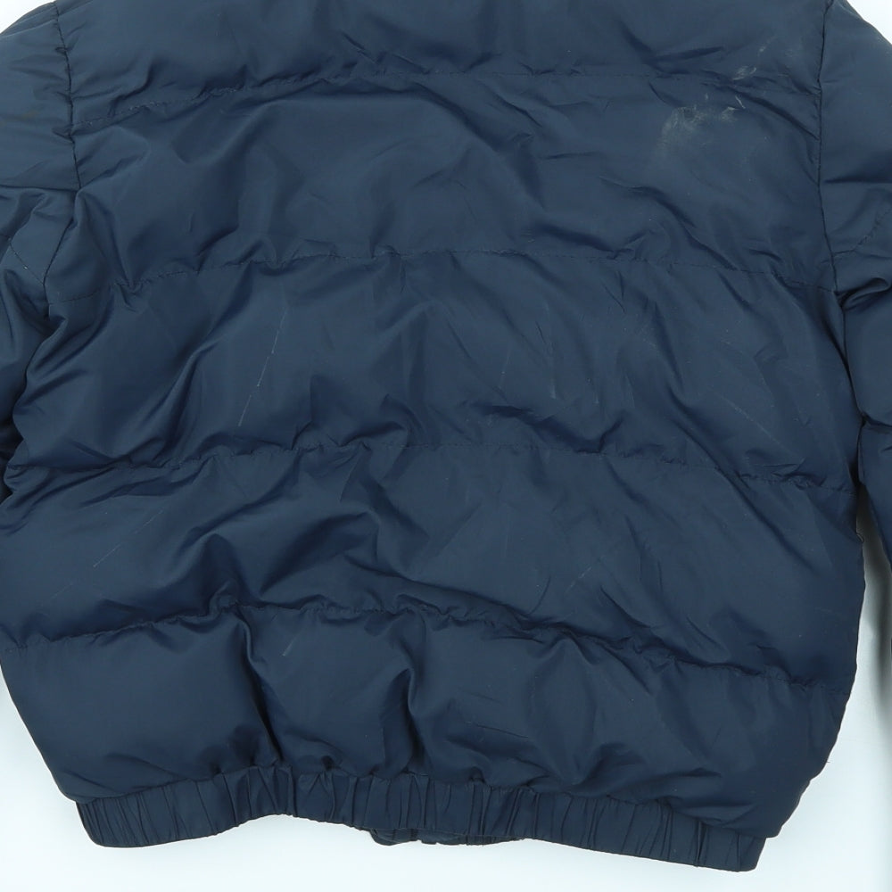 Brave Soul Womens Blue   Jacket Coat Size 3XS