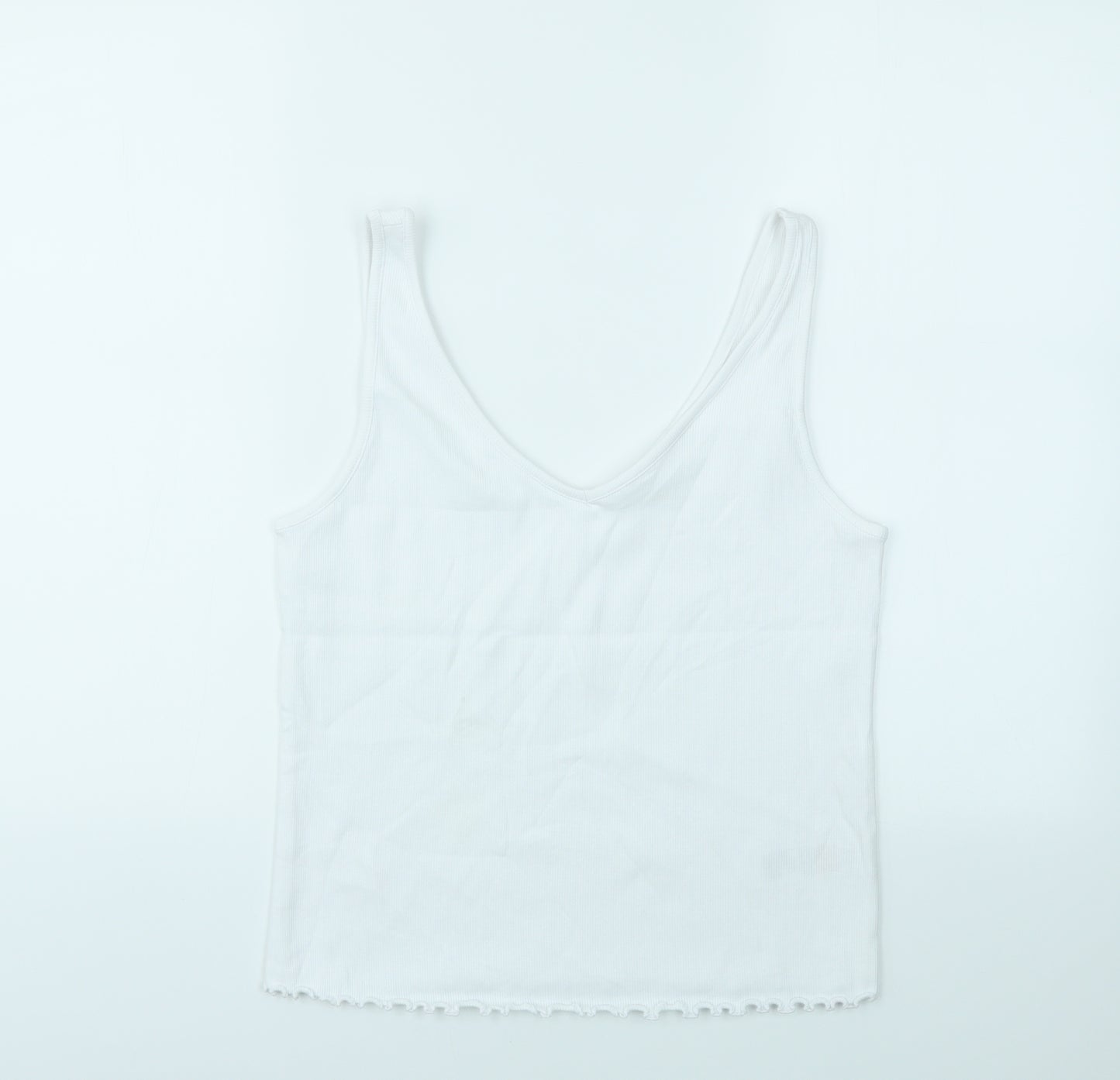 New Look Womens White   Basic T-Shirt Size 16