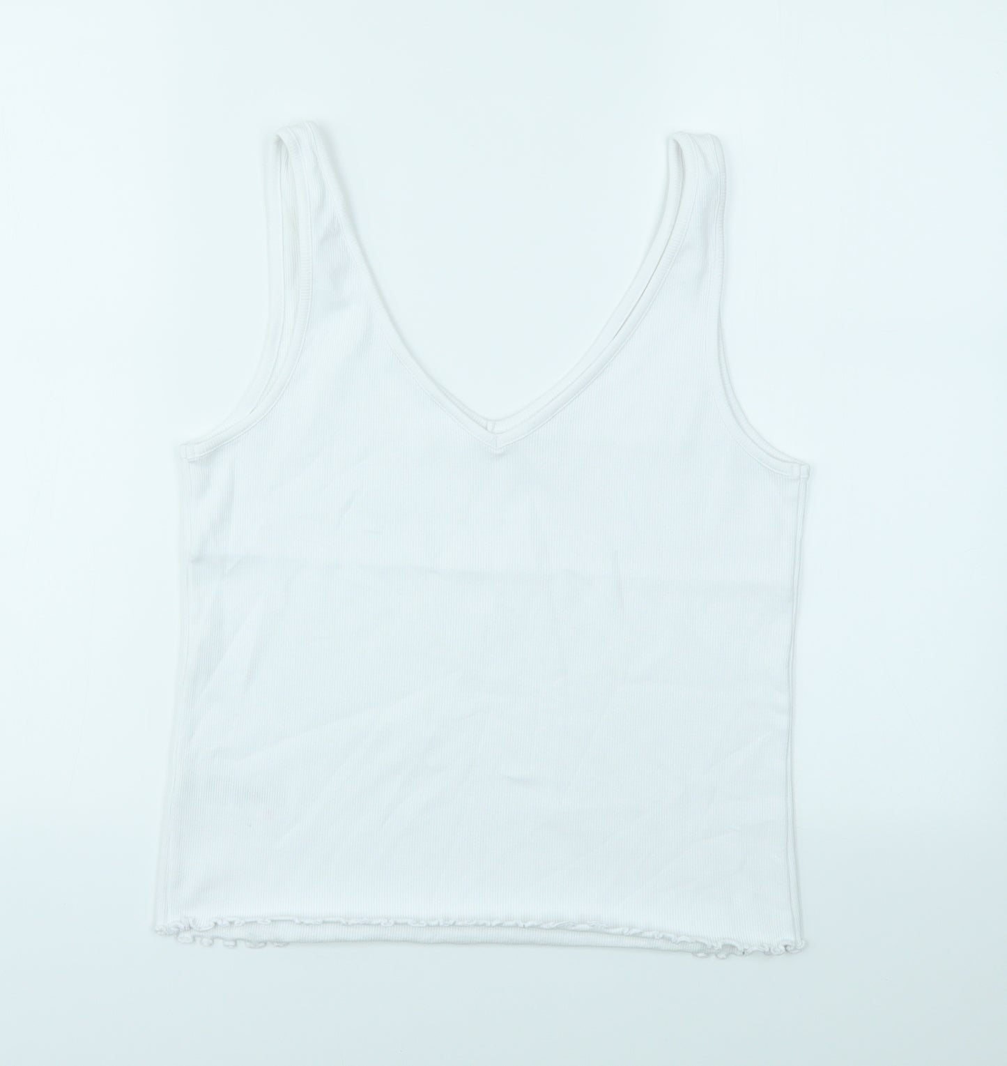 New Look Womens White   Basic T-Shirt Size 16