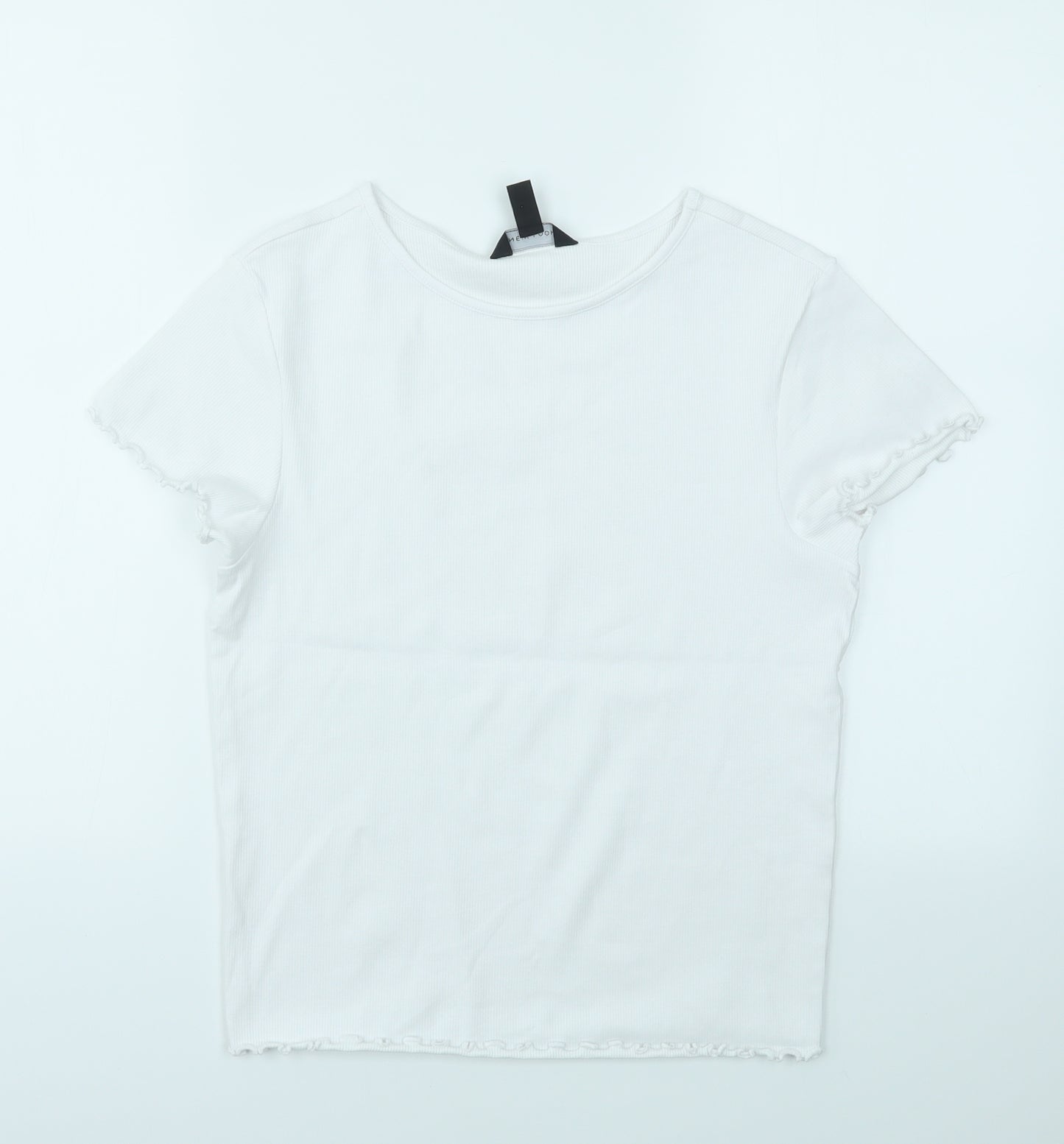 New Look Womens White   Basic T-Shirt Size 16