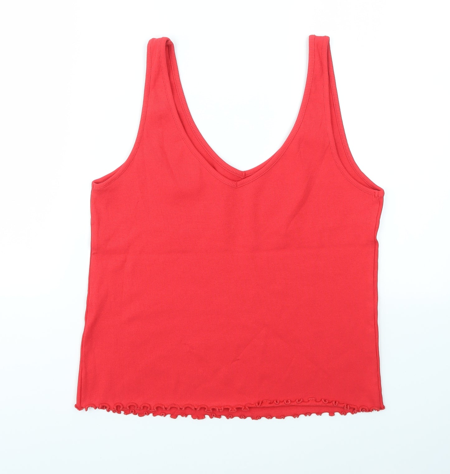 NEW LOOK  Womens Red   Basic T-Shirt Size 16