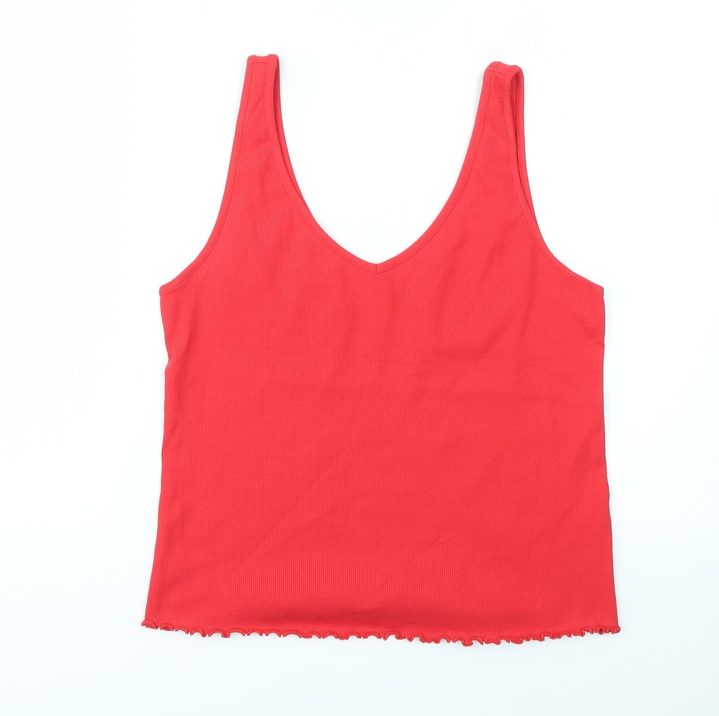 NEW LOOK  Womens Red   Basic T-Shirt Size 16