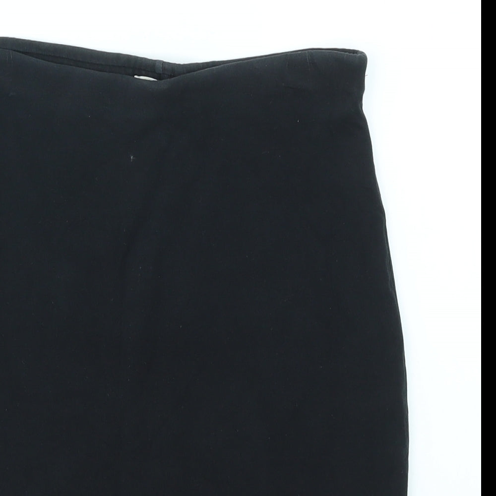Whistles Womens Black   A-Line Skirt Size 30